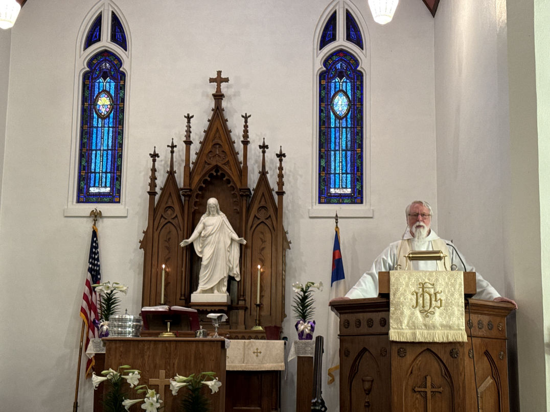 Wallingford Lutheran Church Iowa ELCA Pastor John Wolf Morphew Photo